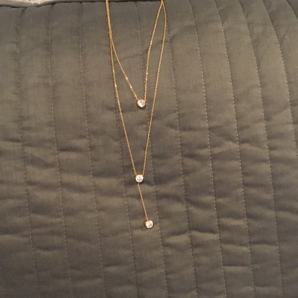 Liv Oliver 18K Plated 2.75 ct. tw. CZ Necklace - Picture 3 of 6